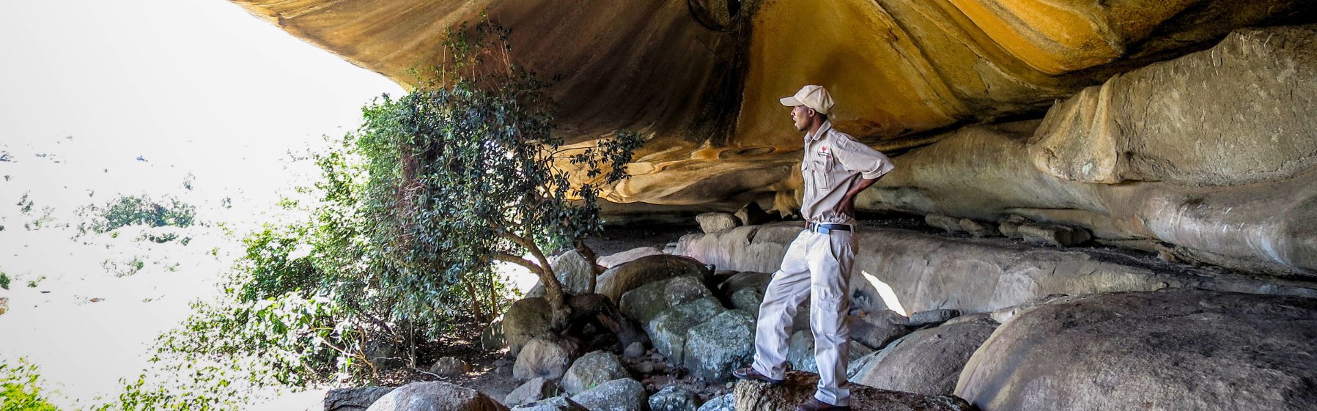 Warm granite boulders in Matobo before the summer rains