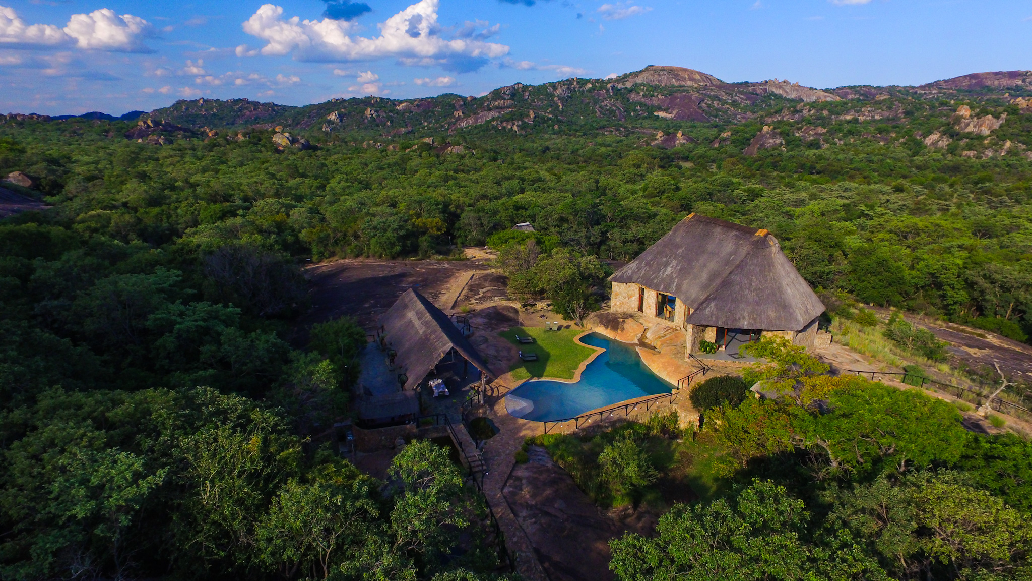 Granite balancing rocks of the Matobo Hills UNESCO World Heritage Site