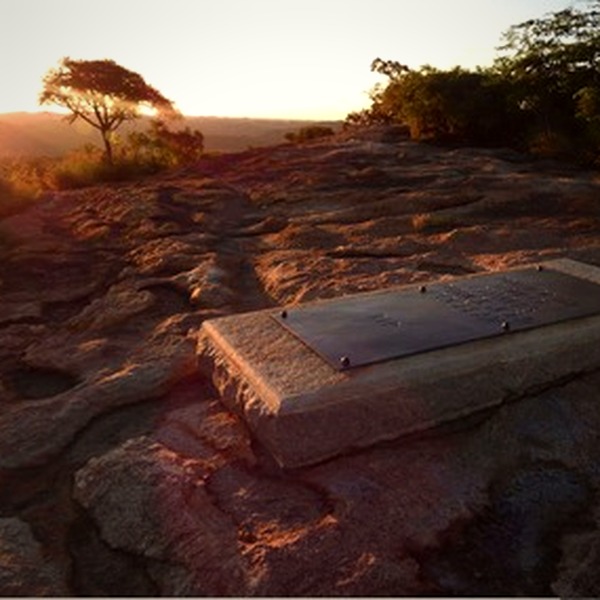 Granite boulders at View of the World in Matobo