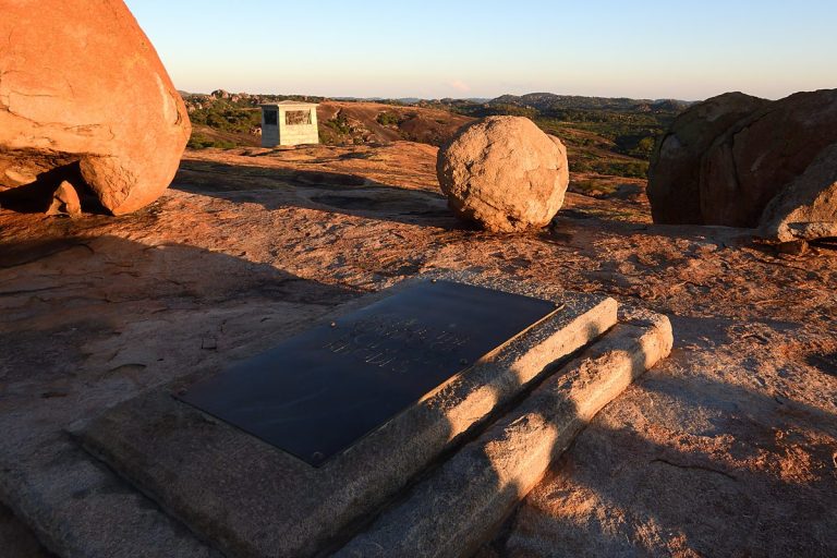 Rhodes Grave and World's View in the Matobo Hills